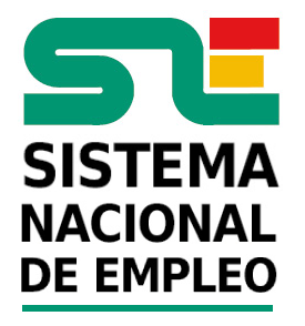 Sello: Sistema nacional de empleo